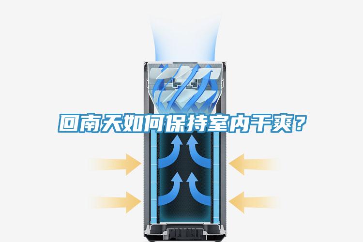 回南天如何保持室內干爽？