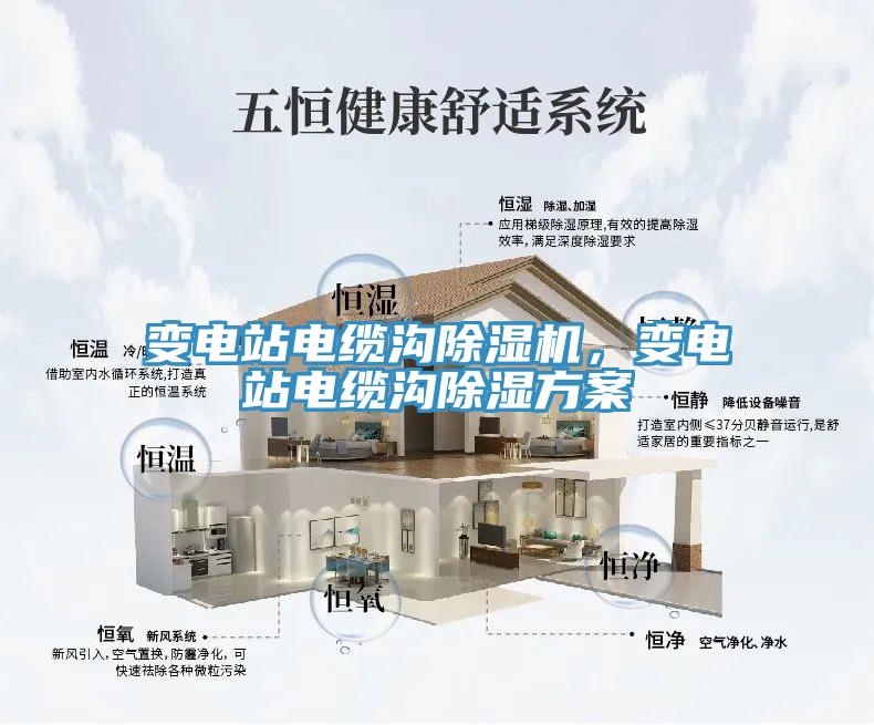變電站電纜溝除濕機，變電站電纜溝除濕方案