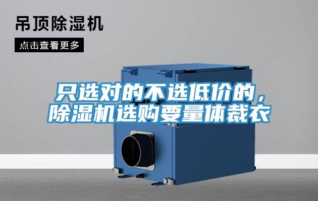 只選對的不選低價的，除濕機選購要量體裁衣