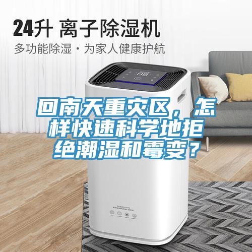回南天重災(zāi)區(qū)，怎樣快速科學(xué)地拒絕潮濕和霉變？