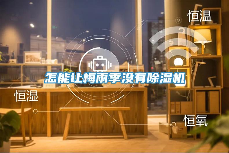 怎能讓梅雨季沒有除濕機(jī)