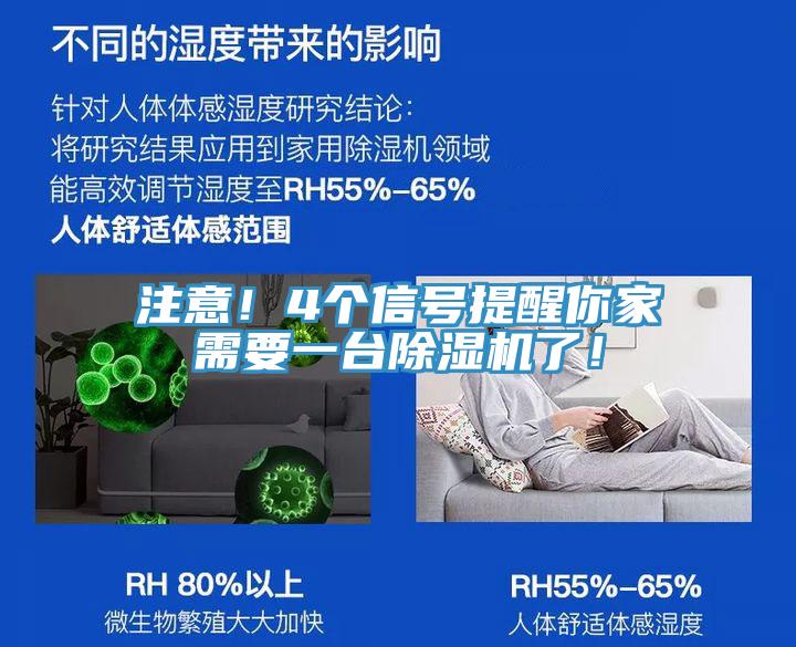 注意！4個(gè)信號(hào)提醒你家需要一臺(tái)除濕機(jī)了！