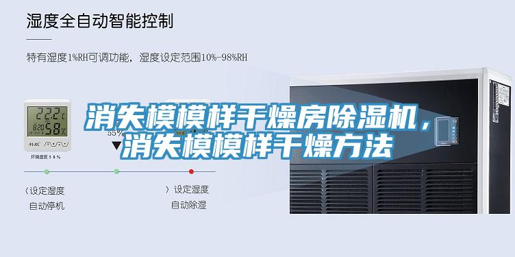 消失模模樣干燥房除濕機(jī)，消失模模樣干燥方法