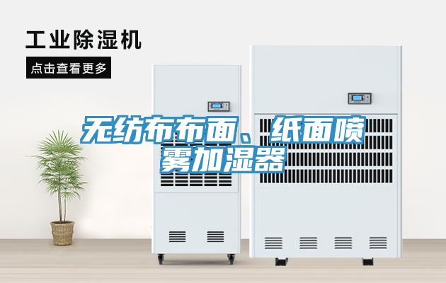 無(wú)紡布布面、紙面噴霧加濕器