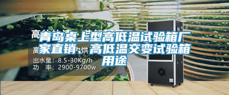 青島桌上型高低溫試驗箱廠家直銷、高低溫交變試驗箱用途