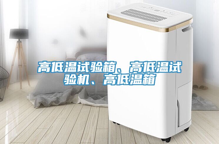 高低溫試驗箱、高低溫試驗機、高低溫箱