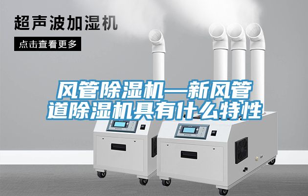 風(fēng)管除濕機—新風(fēng)管道除濕機具有什么特性