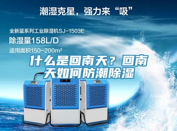 什么是回南天？回南天如何防潮除濕