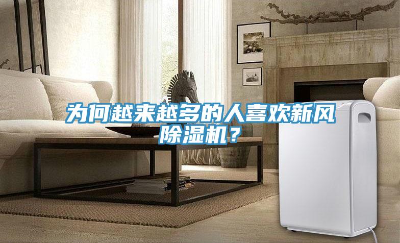 為何越來越多的人喜歡新風除濕機？