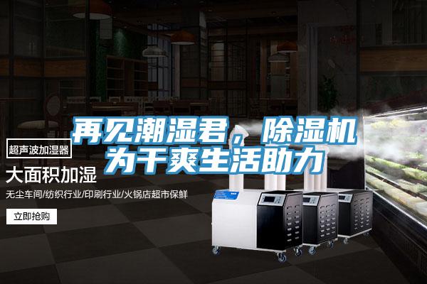 再見潮濕君，除濕機(jī)為干爽生活助力